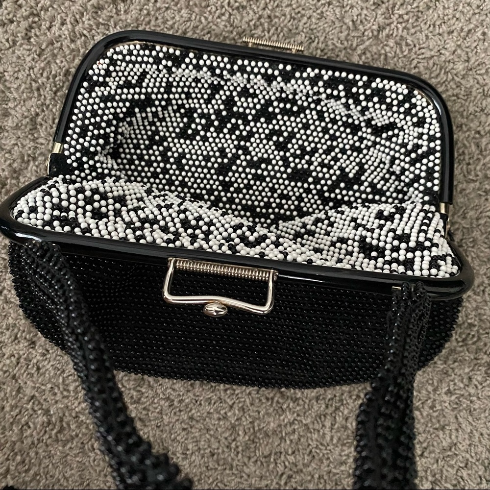 Vintage Reversible Beaded Handbag Purse - Picture 10 of 15